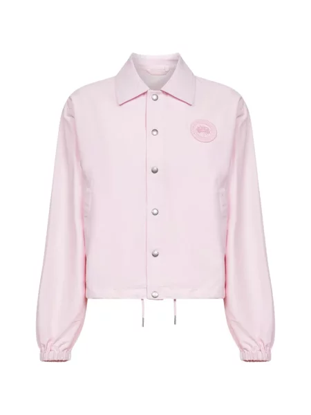 Pstryknąć kurtka bomber Canada Goose różowy