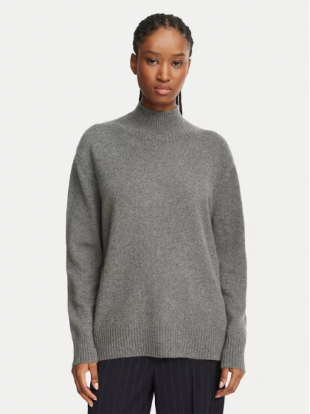 Weekend Max Mara Sweter Elegia szary