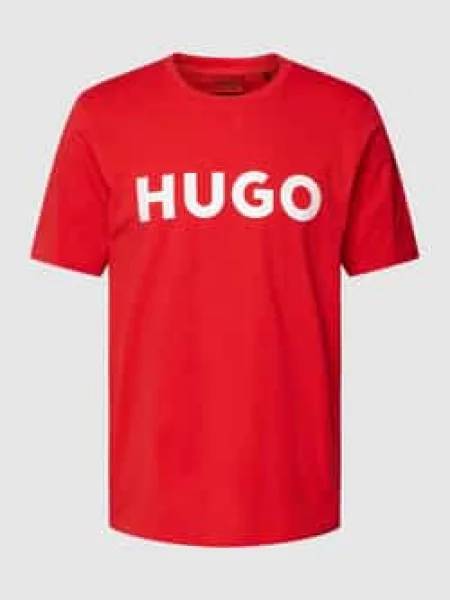 T-shirt z napisem z logo model ‘Dulivio’ Hugo