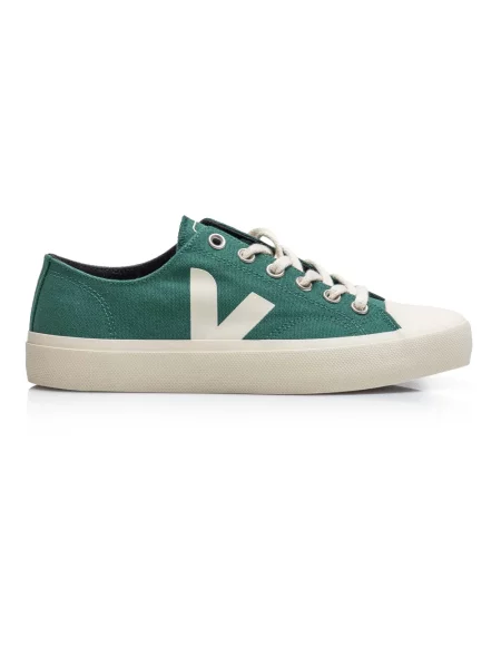 Veja Wata II Low Canvas Poker Pierre Kobiety Buty sportowe Veja Size: 4 zielony