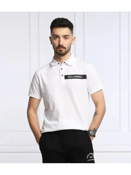 Karl Lagerfeld Polo alb