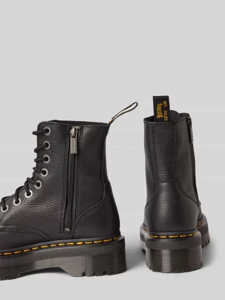Kozaki z naturalnej skóry model Jadon' Dr. Martens czarne