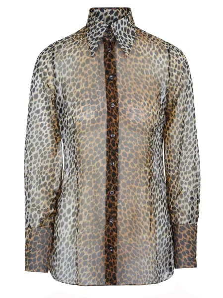DOLCE & GABBANA Bluza Dolce & Gabbana Bluse' smeđa