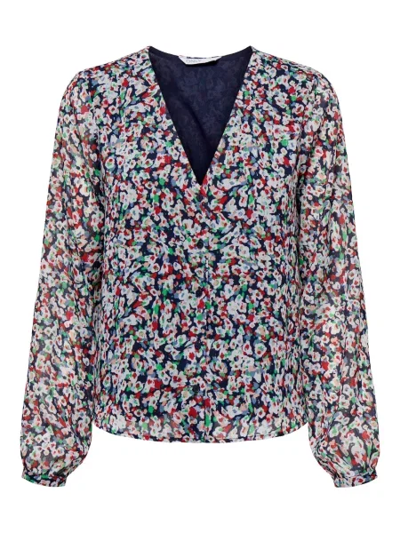 Top Only z V-izrezom bela