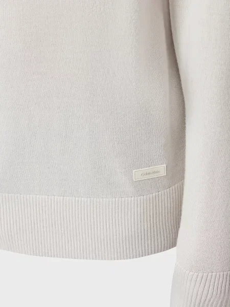 Вовняний светр Calvin Klein білий