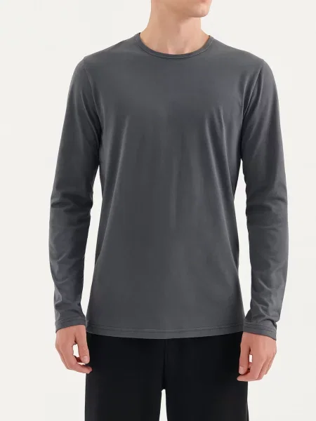 Лонгслів KAZKOVA темно-сірий сіра