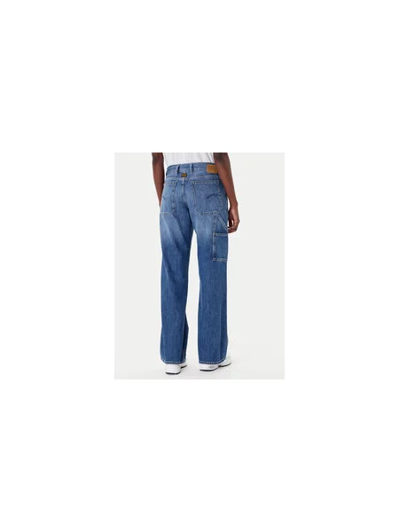 G-Star Raw Jeans hlače Judee Carpenter Loose Fit modra