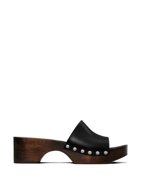 Sandály Tory Burch černé