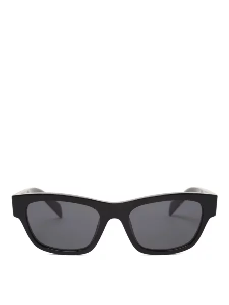 Prada Akcesoria unisex 54 MM Stylowe Okulary Przeciwsłoneczne czarny