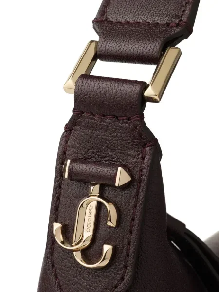 Geanta hobo Jimmy Choo din piele negru