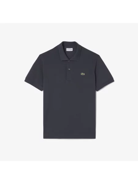 Lacoste Koszulka Polo Light Classic Fit Ciemnoszara szary