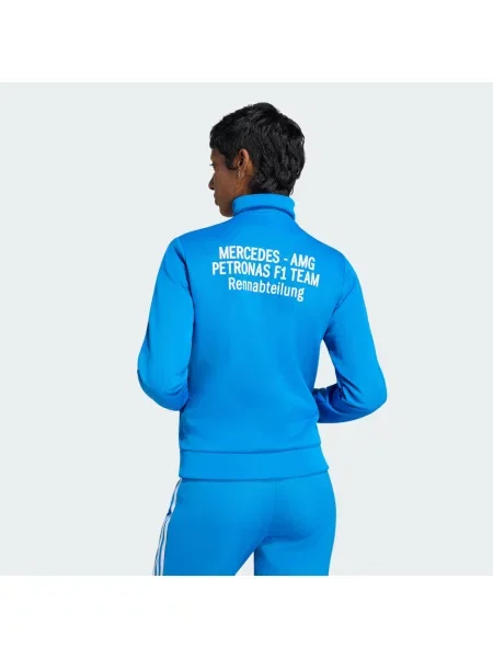 Bluza dresowa Mercedes AMG Petronas Formula 1 Team Blue Wonder biała