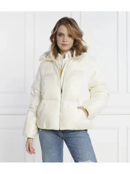 Tommy Hilfiger Steppelt kabát fehér