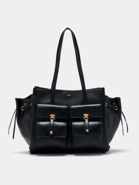 Кожаная сумка Jw Pei черная