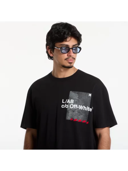 Tričko L/ab C/o Off-white biela