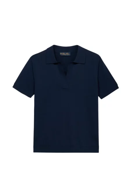 Tričko Brooks Brothers modrá