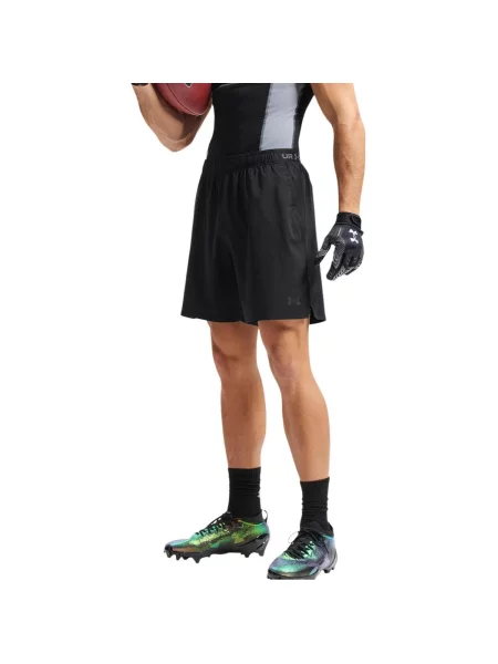 Pánske tréninkové šortky Under Armour Vanish Woven Shorts black/castlerock čierna