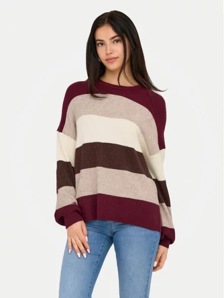ONLY Sweter Atia fioletowy