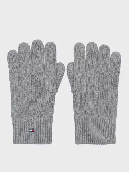 Перчатки Tommy Hilfiger серые