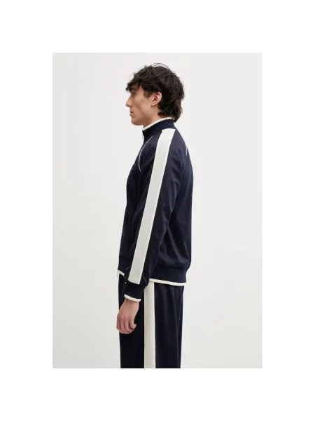 Bluza Wales Bonner do biegania niebieska