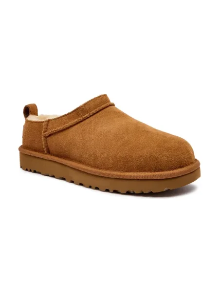 Pantofi Ugg clasici din piele maro