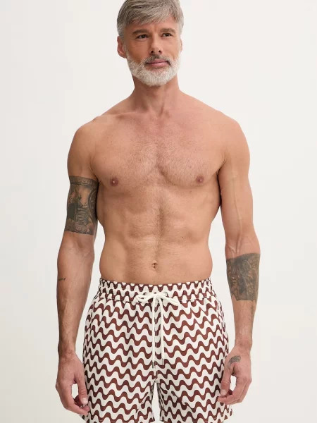 Frescobol Carioca kopalne kratke hlače rjava