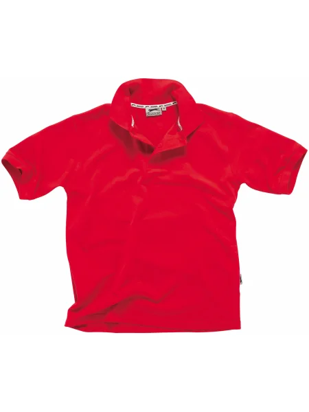 Polo majica Slazenger s kratkimi rokavi rdeča