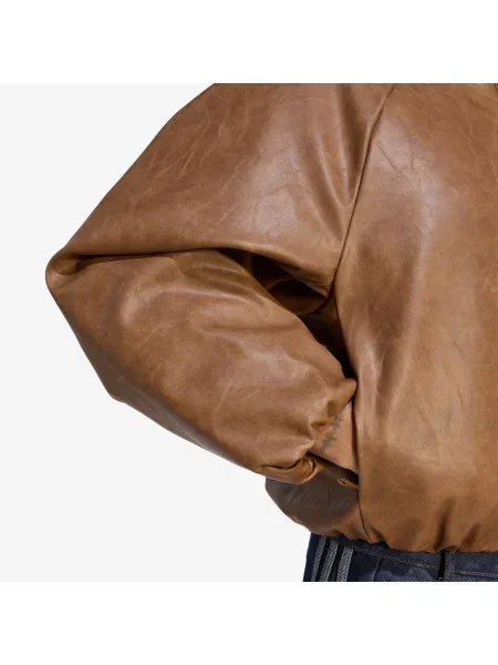 Jachetă adidas SST Cropped Jacket Brown Desert S maro