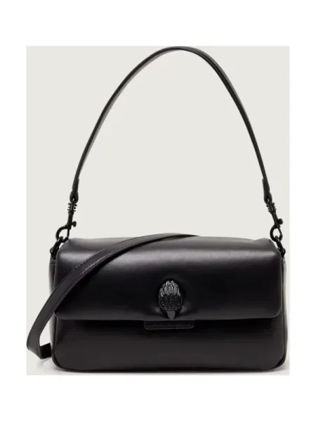 Kurt Geiger De piele geantă pe umăr OXFORD negru