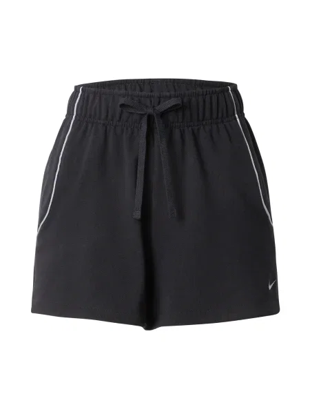 Nike Sportswear Pantaloni STREET negru alb