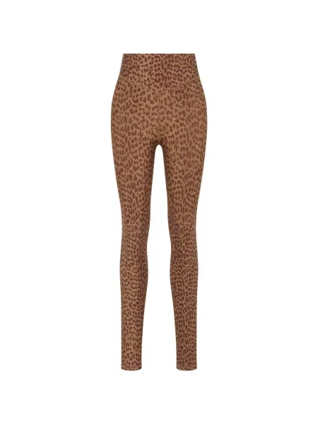 Leggings The Upside cu imagine cu model leopard maro