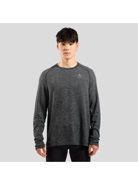 Koszulka Odlo T-shirt crew neck l/s ESSENTIAL SEAMLESS XXL szara