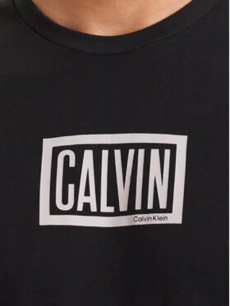 Calvin Klein Jeans Marškinėliai Boxed Graphic juoda