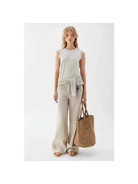 Spodnie Busnel beżowe
