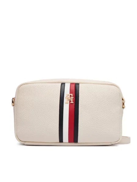 Tommy Hilfiger Geantă Th Corp Ess Camera Bag Crem