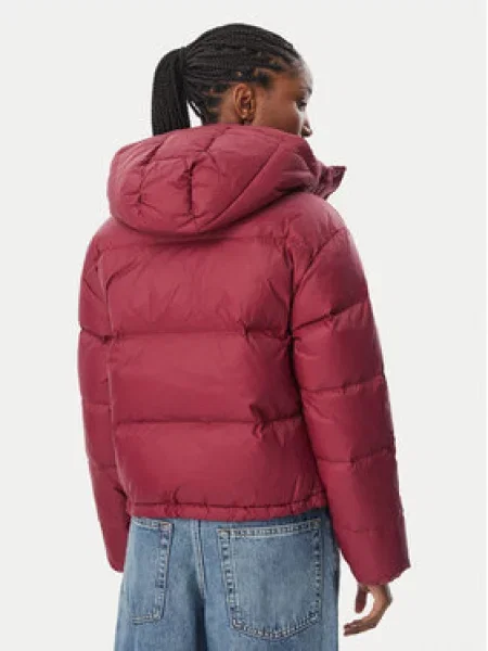 Calvin Klein Jeans Zimní bunda ESSENTIAL tmavě červená