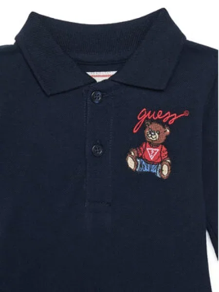 Guess Polo marškinėliai Tamsiai mėlyna