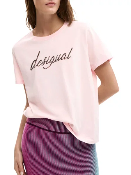 Koszulka Desigual z krótkim rękawem
