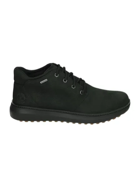Sneakersy Timberland skórzane casual czarne