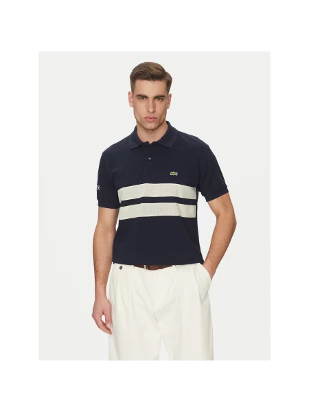 Lacoste Поло Classic Fit cиній