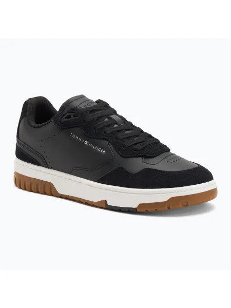 Sneakerși Tommy Hilfiger negru