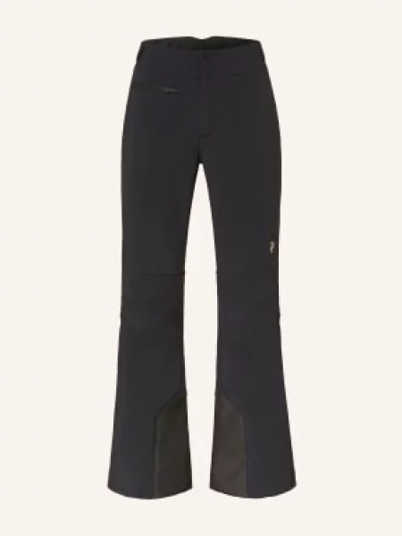 Peak Performance Spodnie Narciarskie Softshell Stretch schwarz czarne