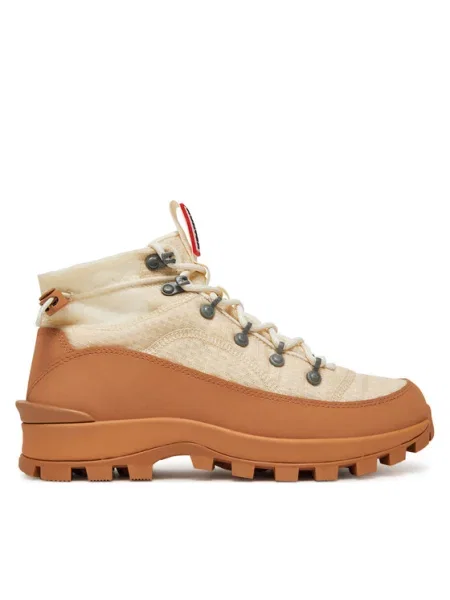 Hunter Outdoorová obuv Travel Explorer Boot Krémová