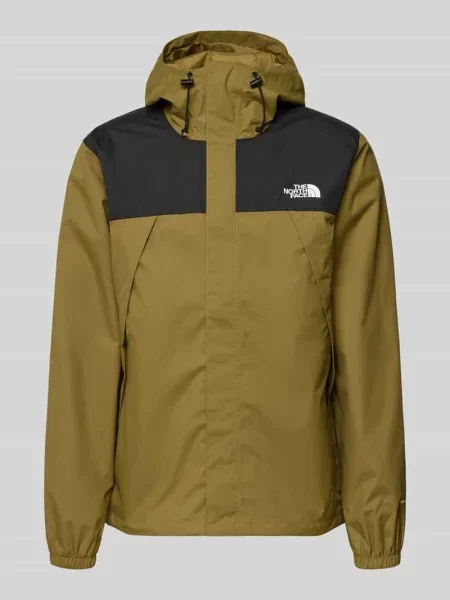 Kurtka przeciwdeszczowa The North Face Antora cedar/tnf black zielona