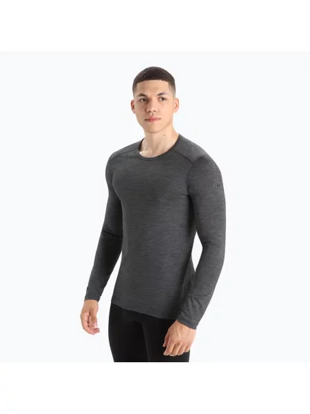 Мъжка термална тениска Icebreaker Oasis grey сиво