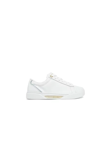 Boty Tommy Hilfiger Chic Court white bílé