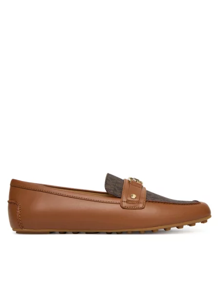 Mokasyny MICHAEL Michael Kors brązowe
