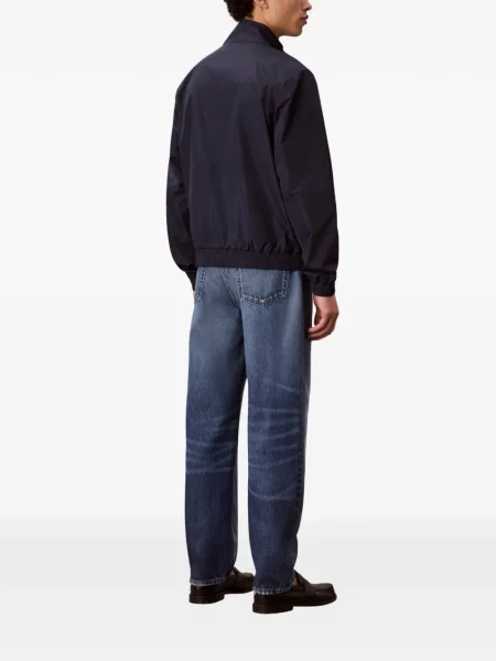 Blugi drepți Calvin Klein albastru
