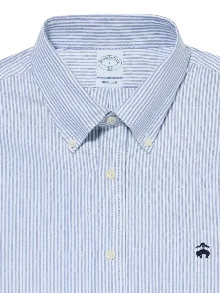 Cămașă Brooks Brothers cu broderie alb