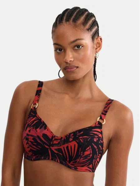 Triumph Bikini partea de sus Summer Palm maro